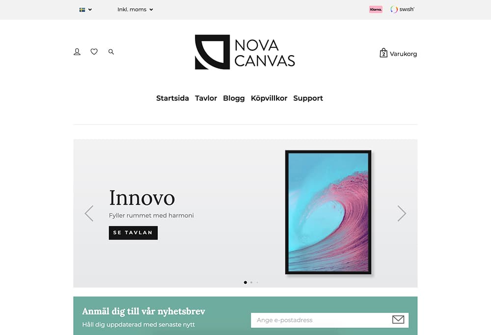 Design theme Canvas