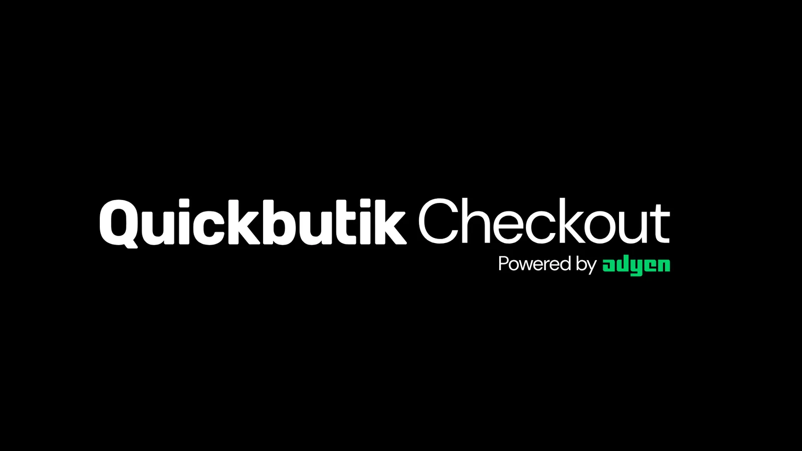 Quickbutik lanserar egen checkout tillsammans med Adyen