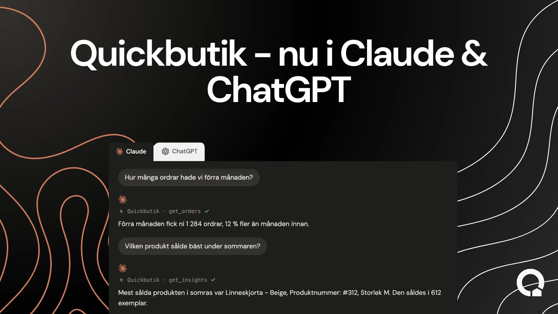 Chatta med er butik - direkt i Claude & ChatGPT