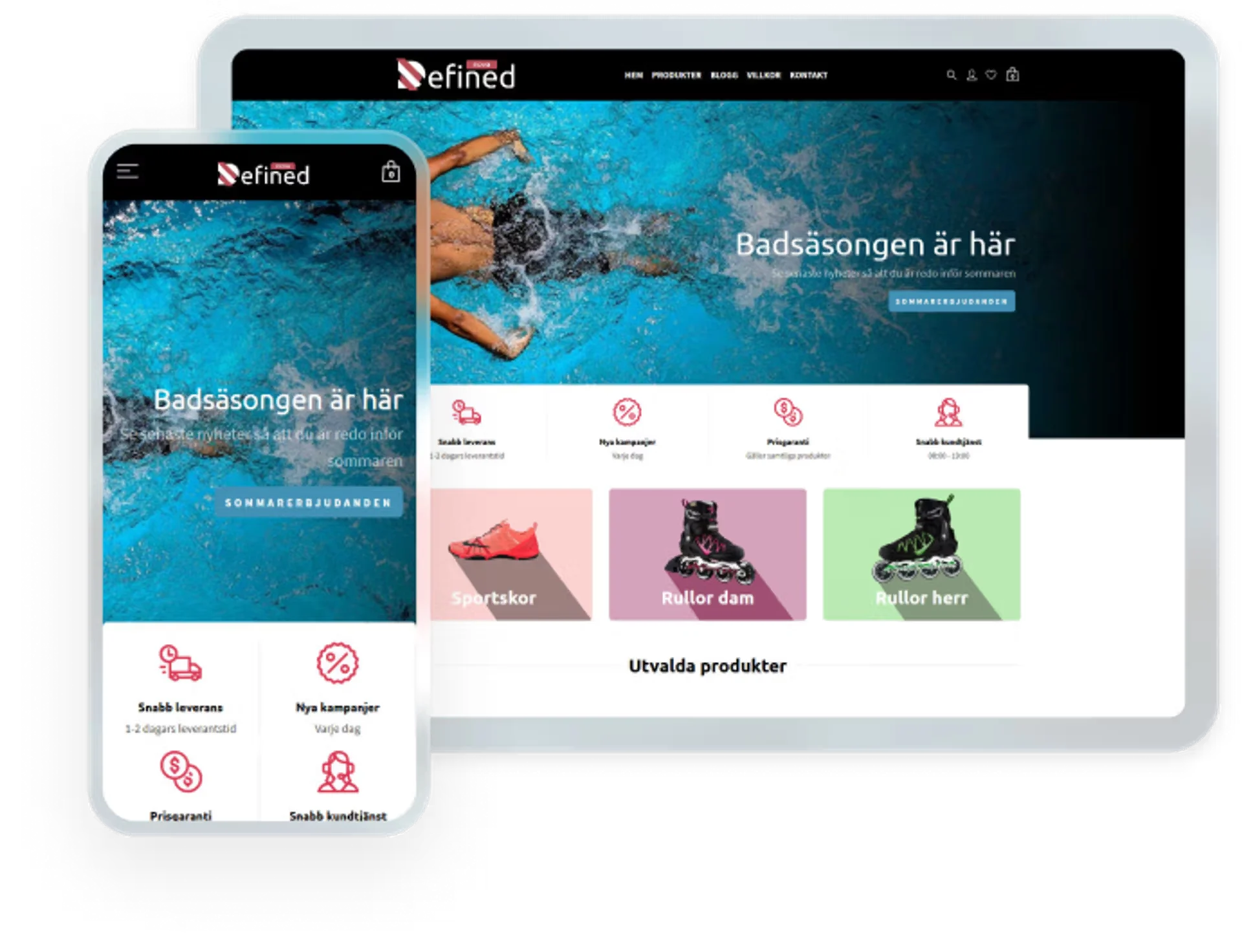 Nova Defined designskabelon